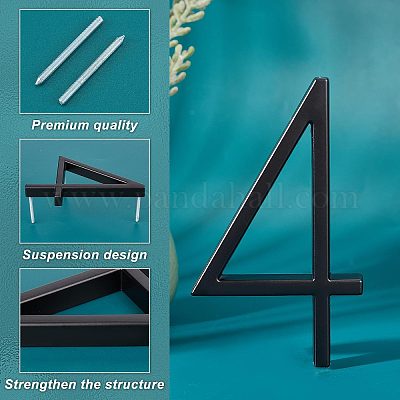 Этикетки с цифрами из цинкового сплава FIND-WH0061-83E-1