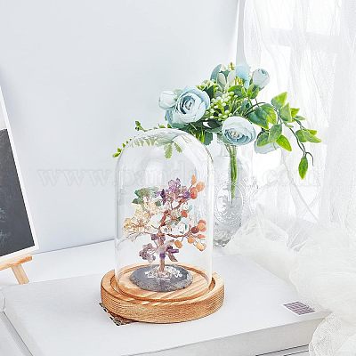 Прозрачная стеклянная коробка CON-WH0078-78-1