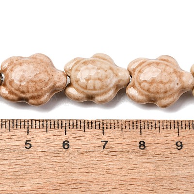 Фарфора ручной работы бисер нитей LAMP-G140-02O-1