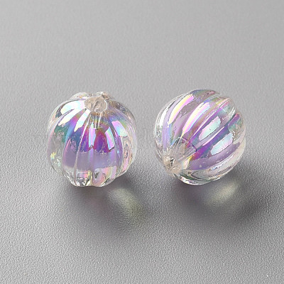 Прозрачные акриловые бусины TACR-S152-07B-SS2114-1