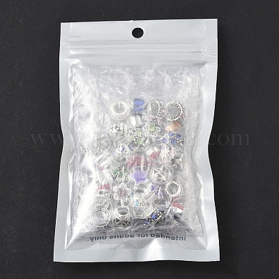 30 шт. 10 стиля сплава европейских бусин MPDL-YW0001-03-1