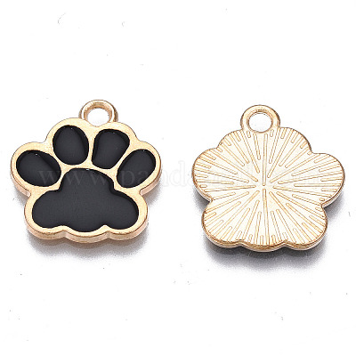 Подвески из эмали и сплава X1-ENAM-T016-22LG-C-RS-1