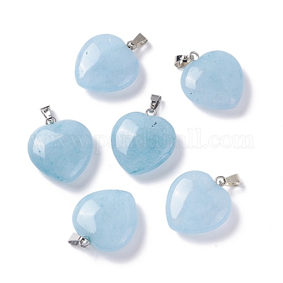 Натурального белого нефрита подвески G-G956-B21-FF-1