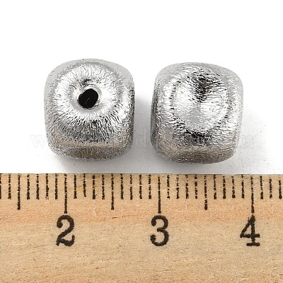 Латунные текстурированные бусины KK-P258-04C-P-1