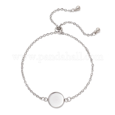 Изготовление браслета-слайдера из нержавеющей стали 304 BJEW-JB12959-02-1