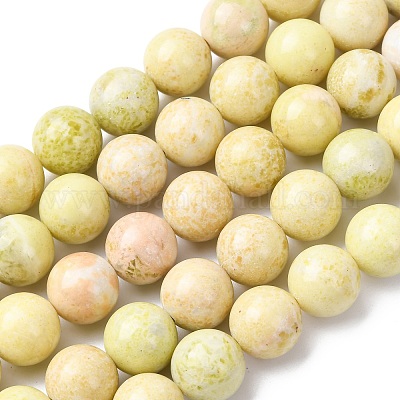 Натуральные нефритовые бусины&nbsp;G-H343-D01-12mm-A-1