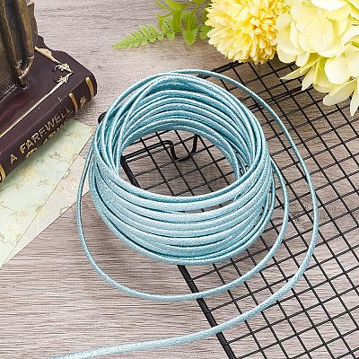 10м складной шнур из блестящей искусственной кожи&nbsp;OCOR-GF0004-11G-1