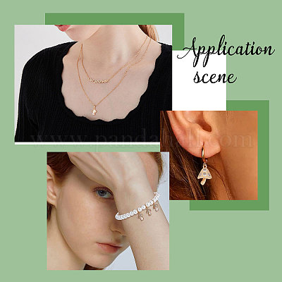 10 шт. 2 стиля подвески из латуни с прозрачным кубическим цирконием KK-BBC0005-43-1