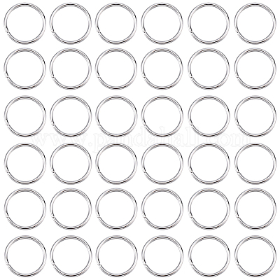 304 1000 шт. открытых соединительных колец из нержавеющей стали STAS-SP0001-71A-1