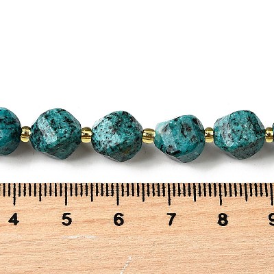 Нити бусин из натуральной кунжутной яшмы G-U023-A01-01-1