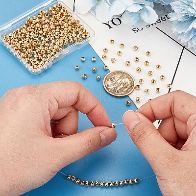 Spacer бисер латунные KK-PH0006-38C-1