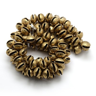 Латунные подвески-колокольчики KKB-A003-20mm-1