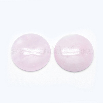 Природного розового кварца кабошонов G-E492-F-02-1