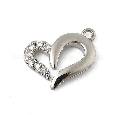 Латунные микро проложить кубического циркония подвески KK-Q091-04A-P-1