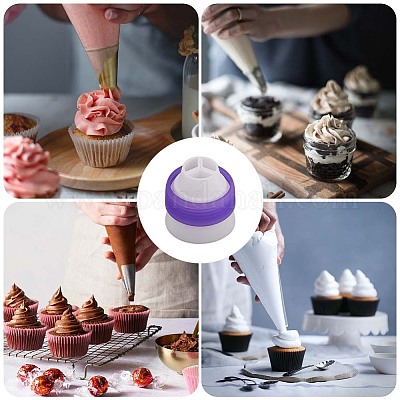 Конвертер насадок для кондитерского мешка с пластиковой глазурью KY-SP0001-42C-1