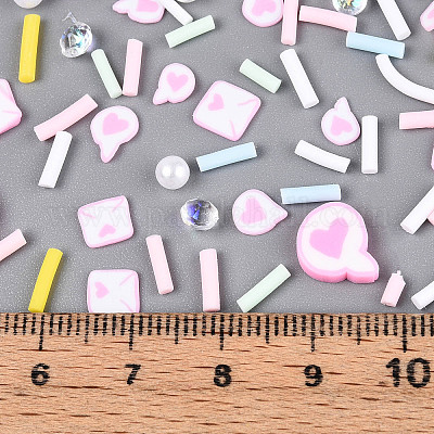 Кабошоны из полимерной глины ручной работы CLAY-N013-17B-1