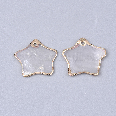 Гальванические подвески capiz shell&nbsp;SHEL-T012-15-1