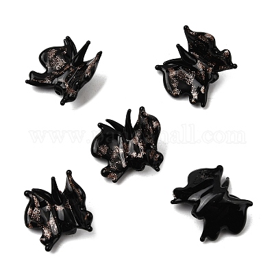 Прозрачные бусины лэмпворк LAMP-F037-01A-03-1