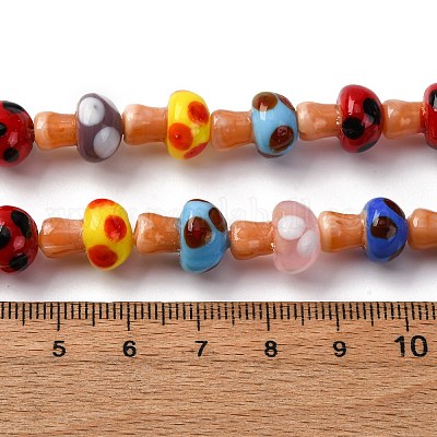 Ручной сглаза бусины бисер нитей&nbsp;LAMP-S069-01A-07-1