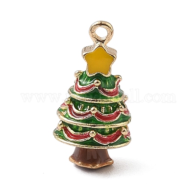 Рождественские эмали сплава подвески ENAM-F156-01G-04-1