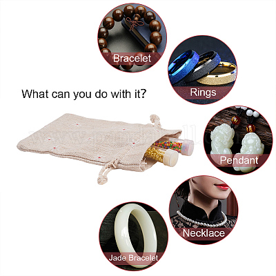 Упаковочные мешки из поликоттона (полиэстер)&nbsp;LS-X-ABAG-T004-10x14-01-1