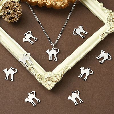 30 шт. подвески из нержавеющей стали 201 STAS-CJ0002-32-1