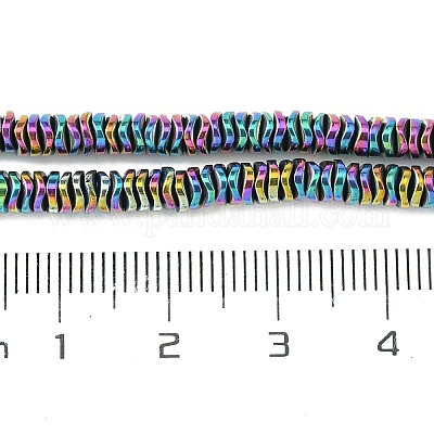 Гальванические нити из синтетических немагнитных гематитовых бусин G-H020-M01-11-1