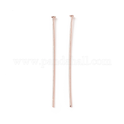 Латунные шпильки с плоской головкой KK-WH0058-03C-RG-1