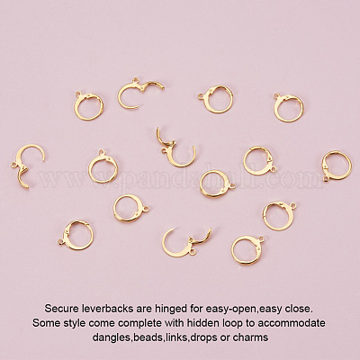 Фурнитура для сережек-гвоздиков из нержавеющей стали 304 A-STAS-G081-62G-1