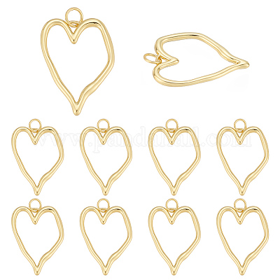 10шт латунные подвески KK-ME0001-63-1