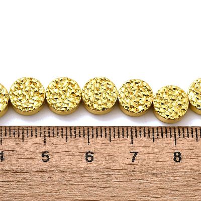 Гальванические нити из синтетических немагнитных гематитовых бусин G-L613-K01-01C-1