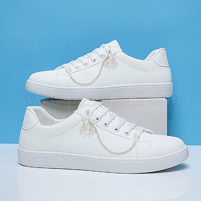 2 шт. цепочки для обуви с подвеской в виде паука из сплава FIND-AN0001-06-1