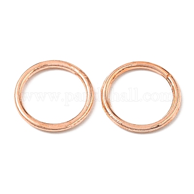 Сплав закрыт кольца прыжок KK-WH0052-05A-RG-1