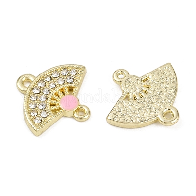 Сплав кристалл горный хрусталь вентилятор разъем подвески FIND-M079-03G-1