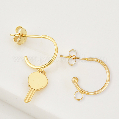 20 шт. серьги-гвоздики из нержавеющей стали 304 FIND-HY0001-62-1