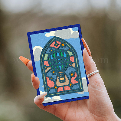 Углеродистая сталь разрезает трафареты DIY-WH0309-1985-1