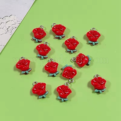 Подвески из непрозрачной смолы RESI-A047-04B-1