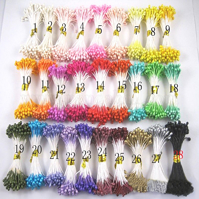 Гипс искусственный цветок сердечный сердечник AJEW-WH-0021-01-1