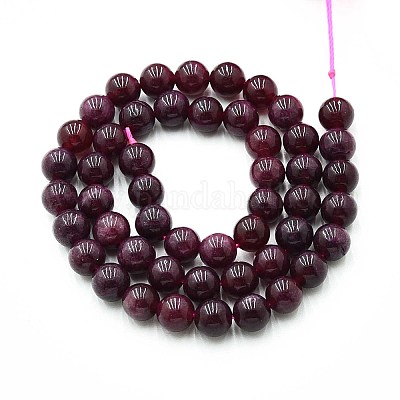 Природного кварца нитей бисера G-N355-8mm-46-1