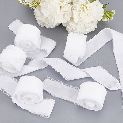 5 рулон атласной бахромчатой ленты длиной 5 м SRIB-DR0001-01B-1