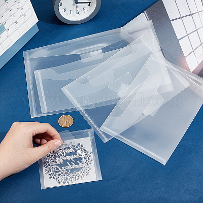 50шт 5 стиль pp пластиковый конверт AJEW-GL0001-34-1