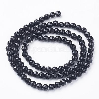 Прозрачные стеклянные бусины GLAA-R095-6mm-08-1