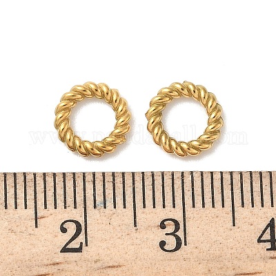 Соединительные кольца из витого кольца из нержавеющей стали 304 STAS-L300-005B-G-1