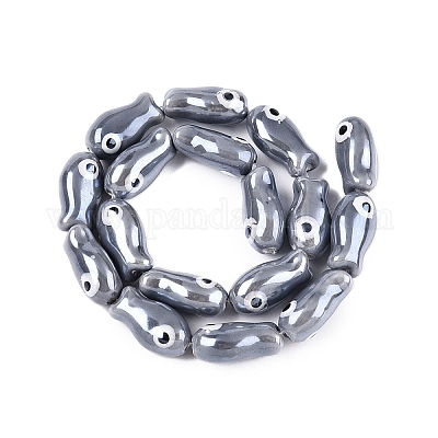 Бусины из фарфора и керамики ручной работы PORC-T006-03M-1