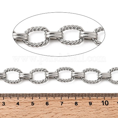 Цепи из нержавеющей стали 304 с овальными звеньями CHS-Z007-10P-02-1