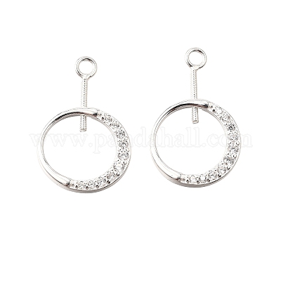 925 фурнитура из стерлингового серебра STER-D306-08S-1