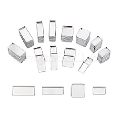 80 шт. 4-х видов прямоугольных алюминиевых и 20 шт. квадратных железных пустых поддонов FIND-PH0020-97-1