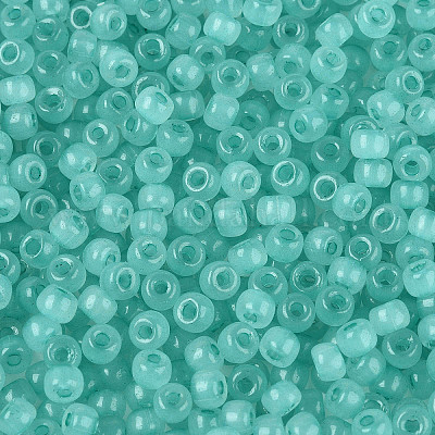 6/0 прозрачный внутри цветной стеклянный бисер SEED-N008-08G-1