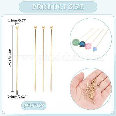 150 шт. штифты с шаровой головкой из нержавеющей стали 304 STAS-UN0058-93F-G-1