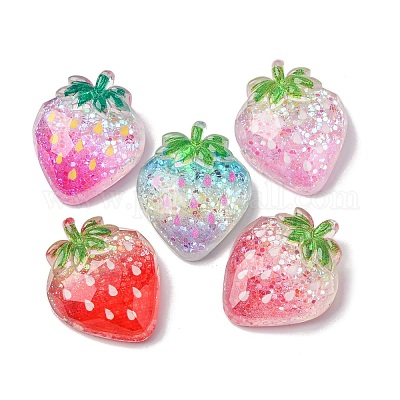 Светящиеся кабошоны из прозрачной смолы CRES-V001-02-1